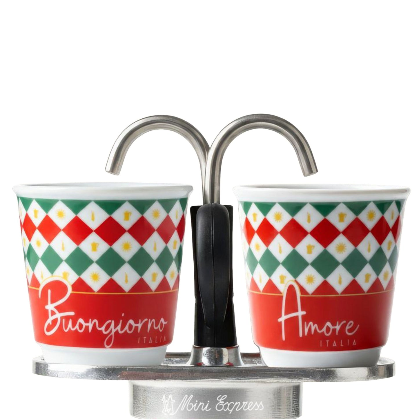 Set Mini Express 2 Tz Damier Bialetti Exclusive