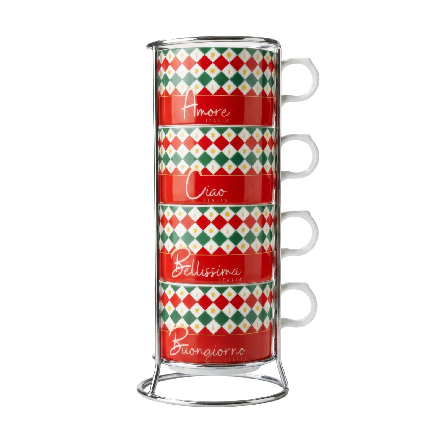 Set 4 Cappuccio Tricolore Bialetti Exclusive