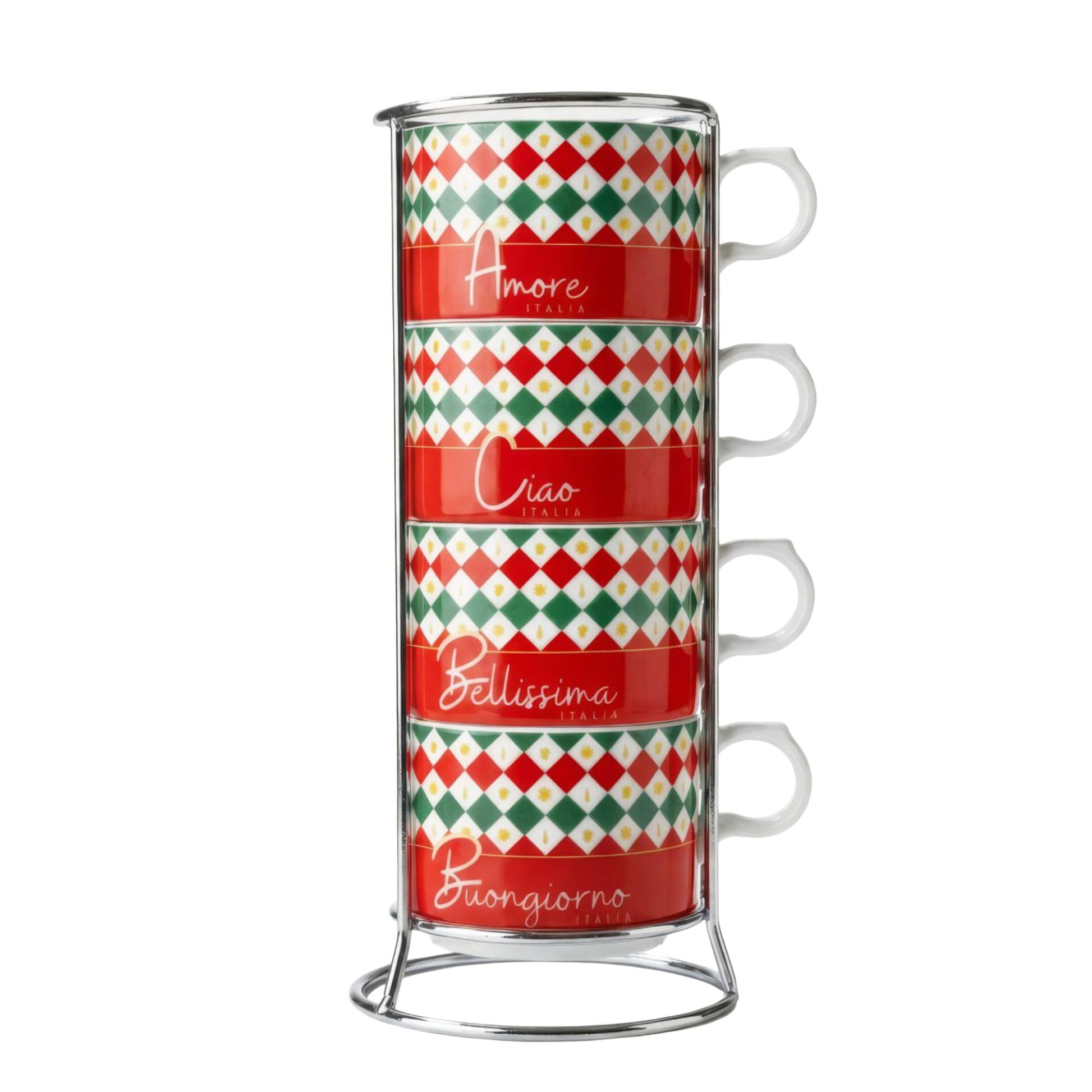 Set 4 Cappuccio Tricolore Bialetti Exclusive