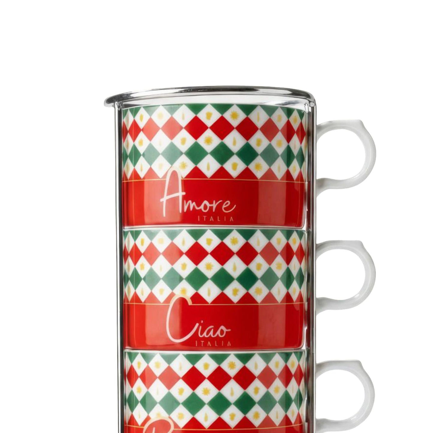 Set 4 Cappuccio Tricolore Bialetti Exclusive