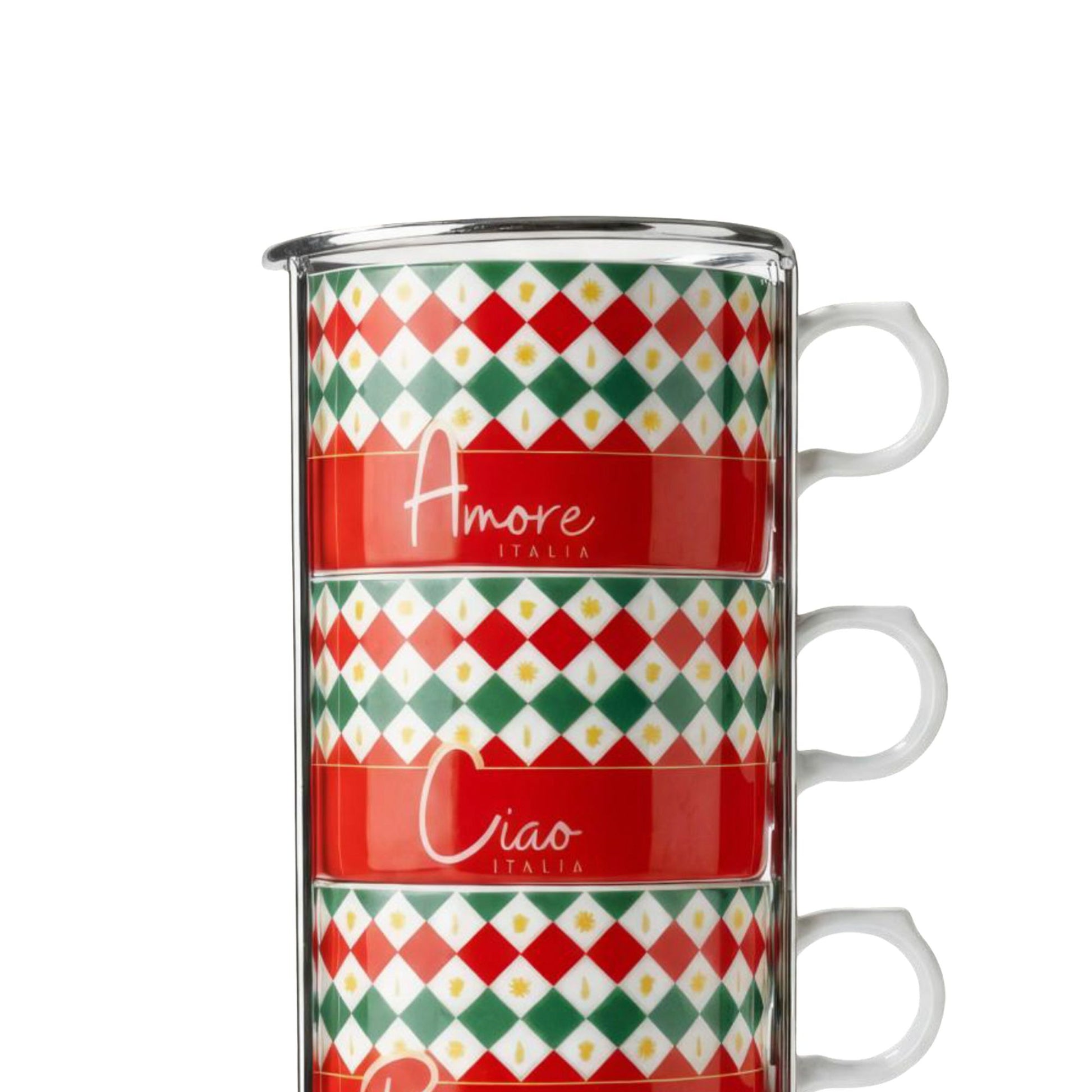 Set 4 Cappuccio Tricolore Bialetti Exclusive