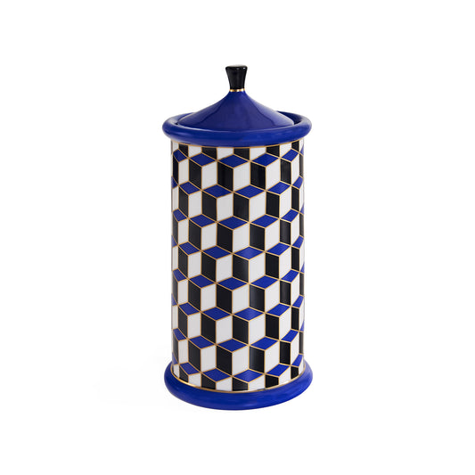 Contenitore blu di Versailles Jonathan Adler