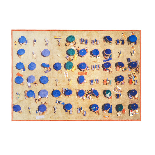 Holiday at the seaside # 18 Limited edition Rug of /30 pcs + 1 p.a. Seletti
