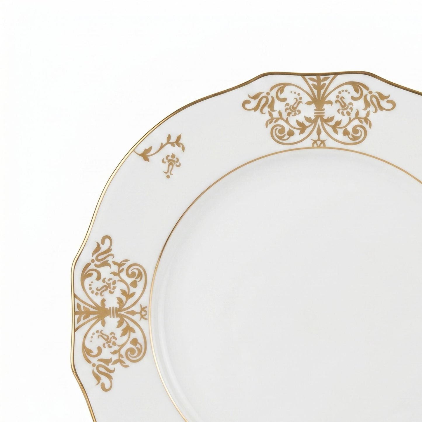 Piatto Duchessa oro 27 cm Ginori 1735