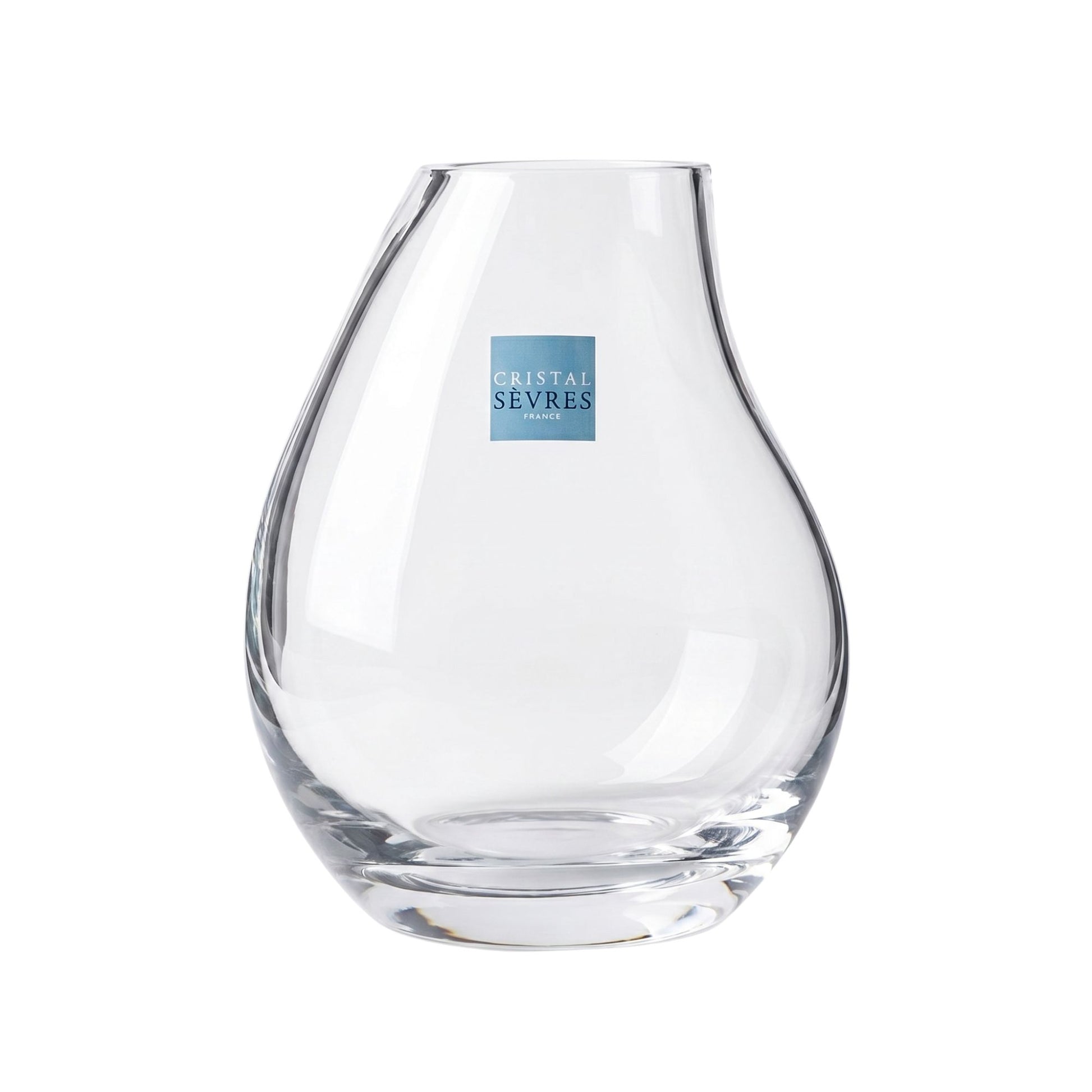 Vaso Drop 23 cm Cristal Sevres