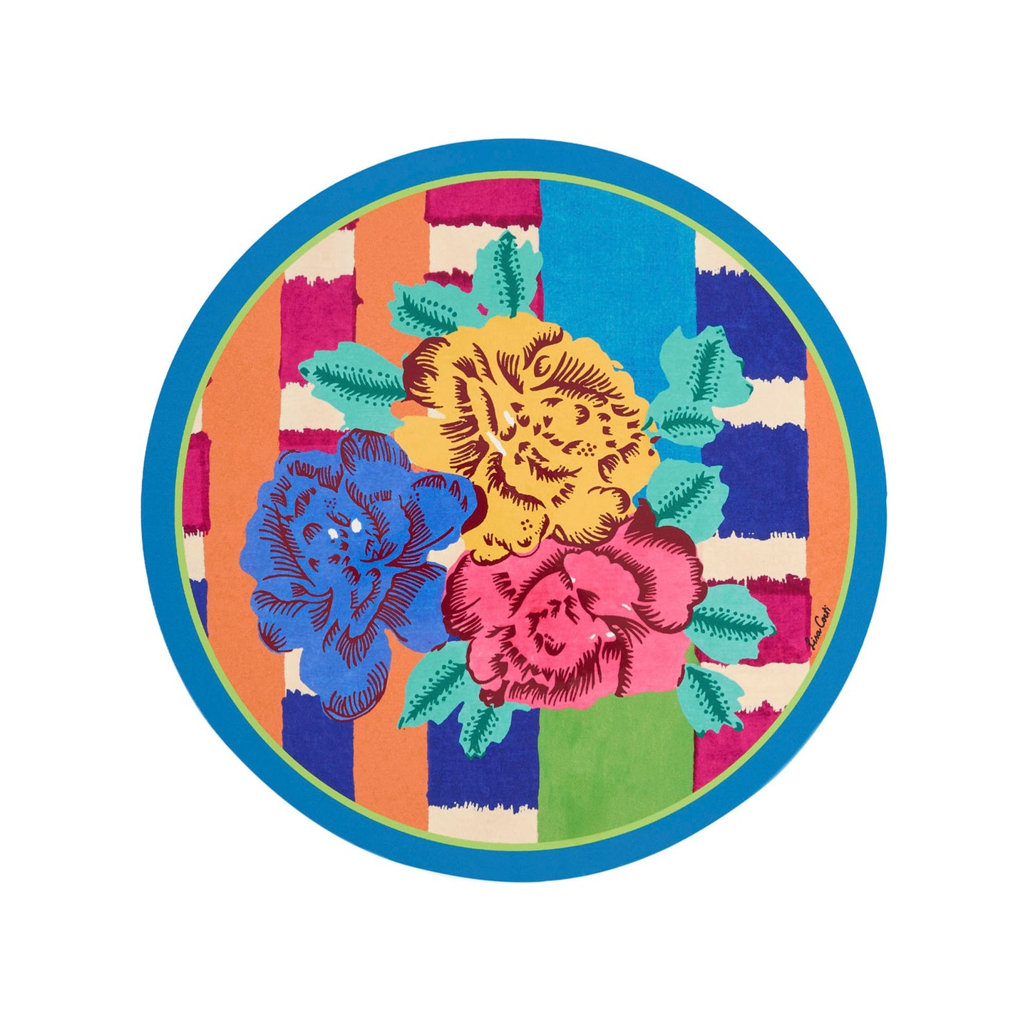 Place Mat Masonite Diam 39 Con Sughero Ankara Lisa Corti