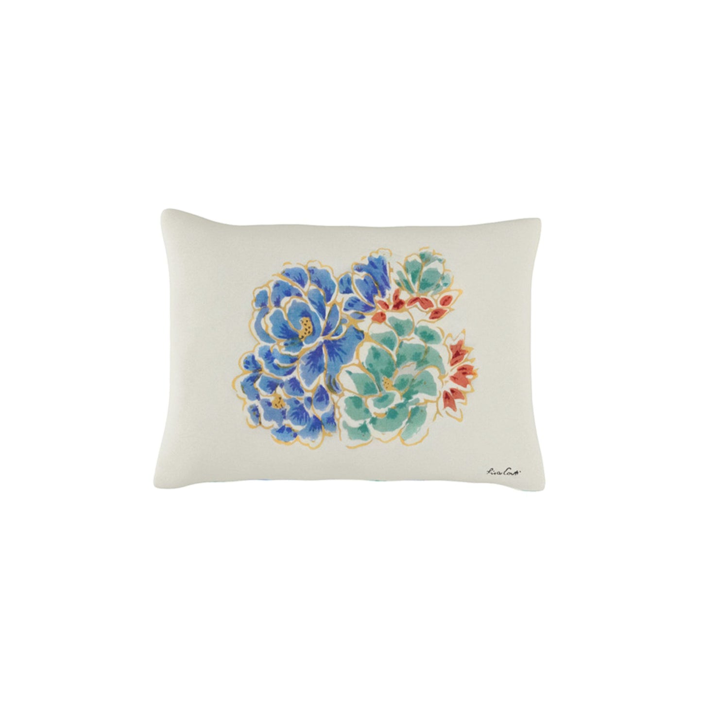 Cushion 30X40 Positano Red Tiles Lisa Corti