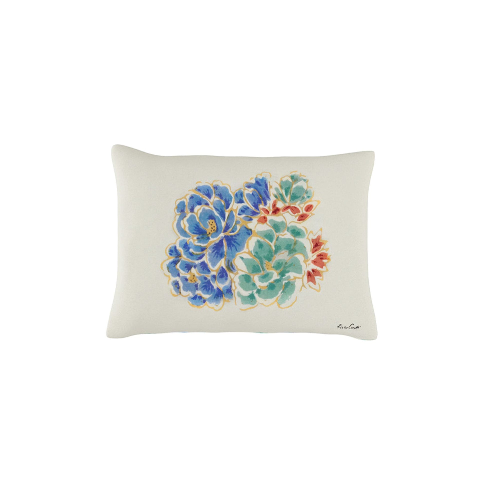 Cushion 30X40 Positano Red Tiles Lisa Corti