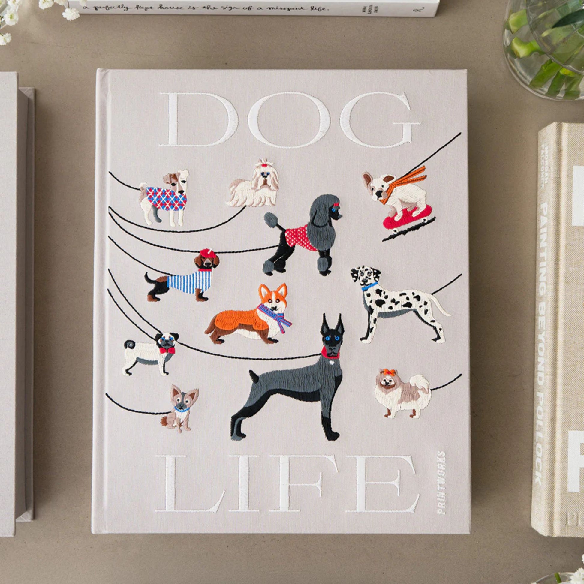 Embroidered Photo Album - Dogs Printworks
