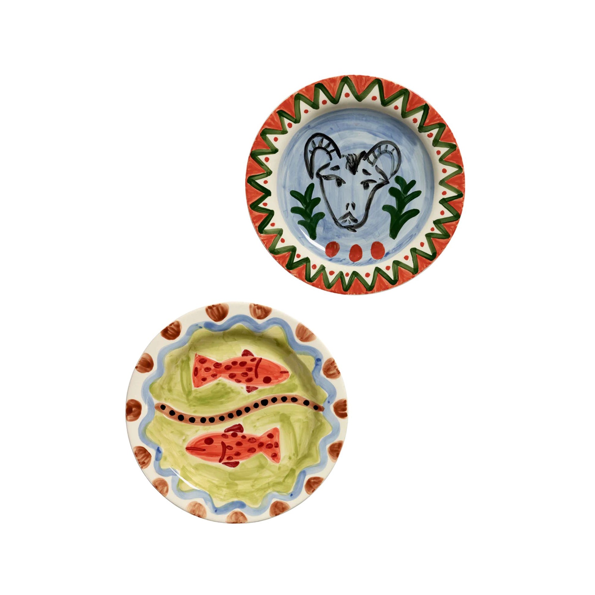 Set 2 Dinner Plate The Lovers Serax
