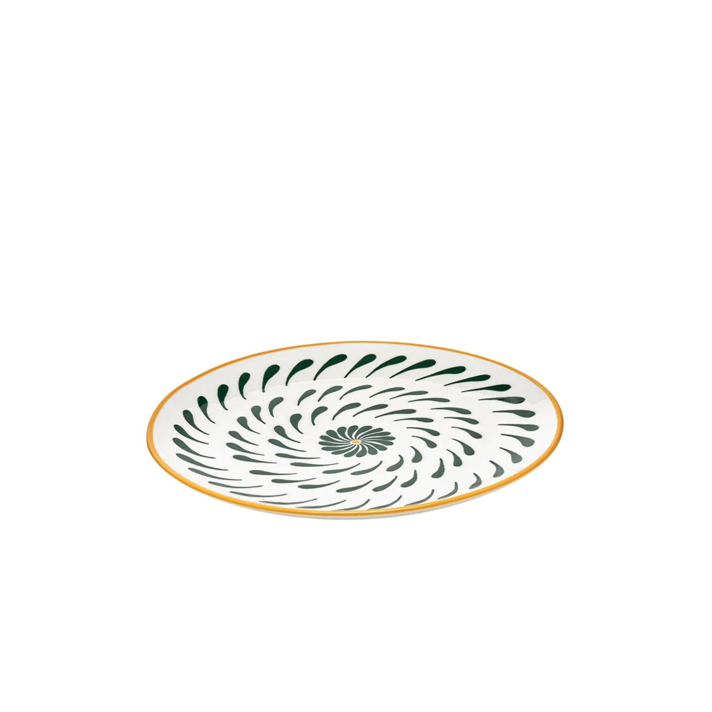 Set 4 Dinner Plate Yellow Green Bazaar Serax