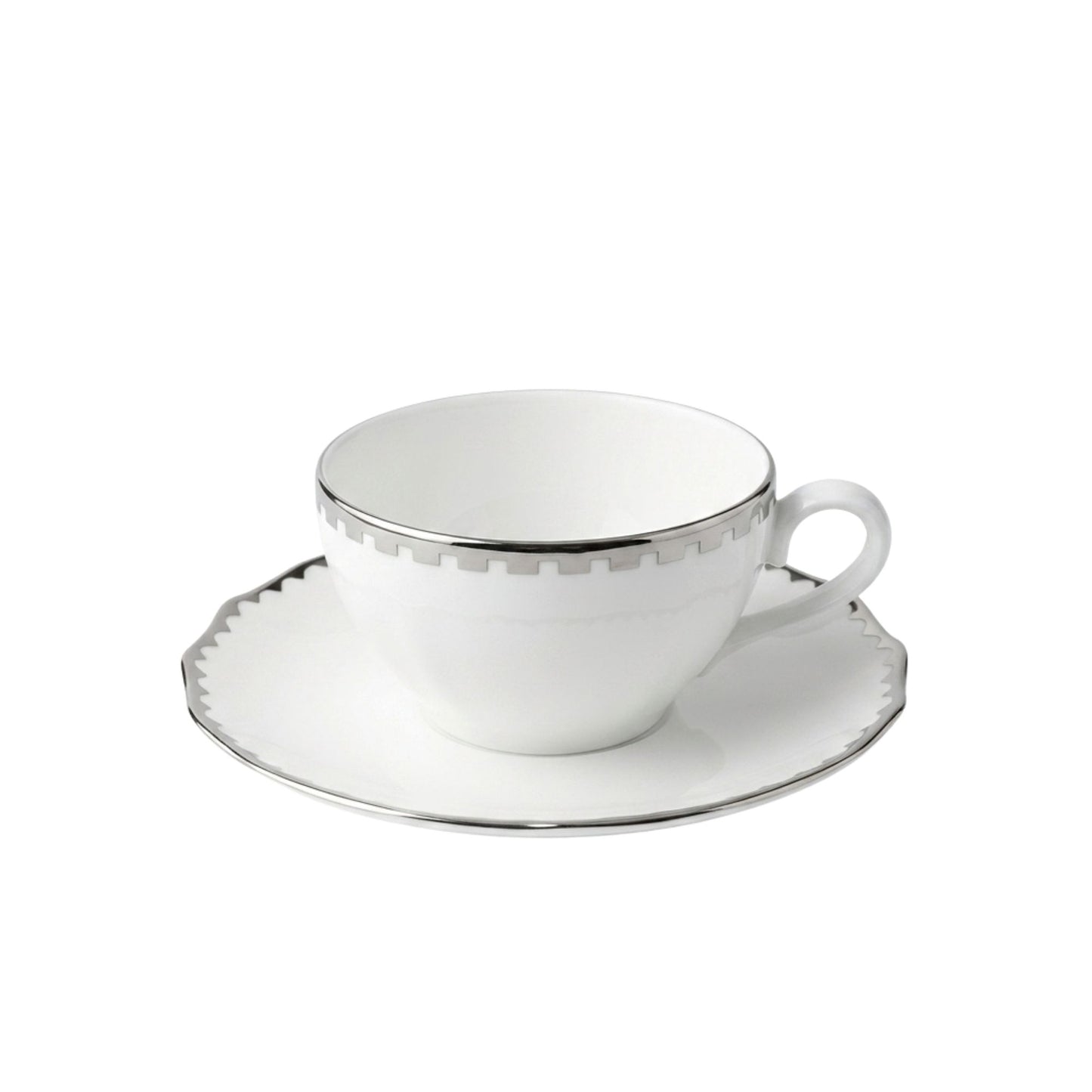 Tazza the con piattino Chess Ginori 1735