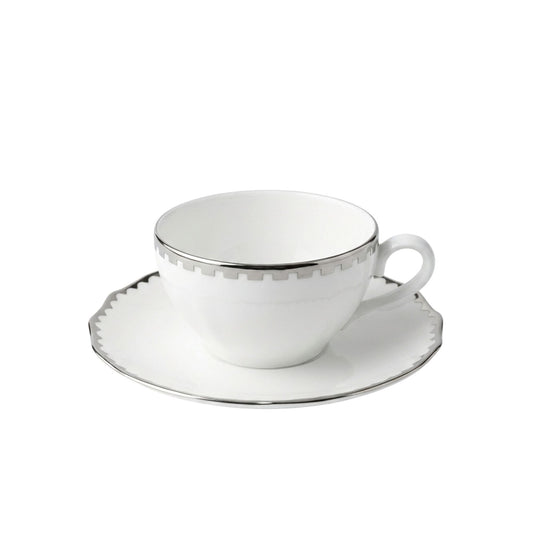 Tazza the con piattino Chess Ginori 1735