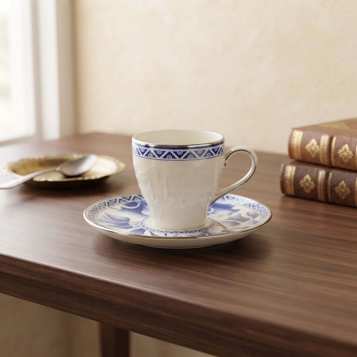 Tazza caffè con piattino Jasmine Ginori 1735