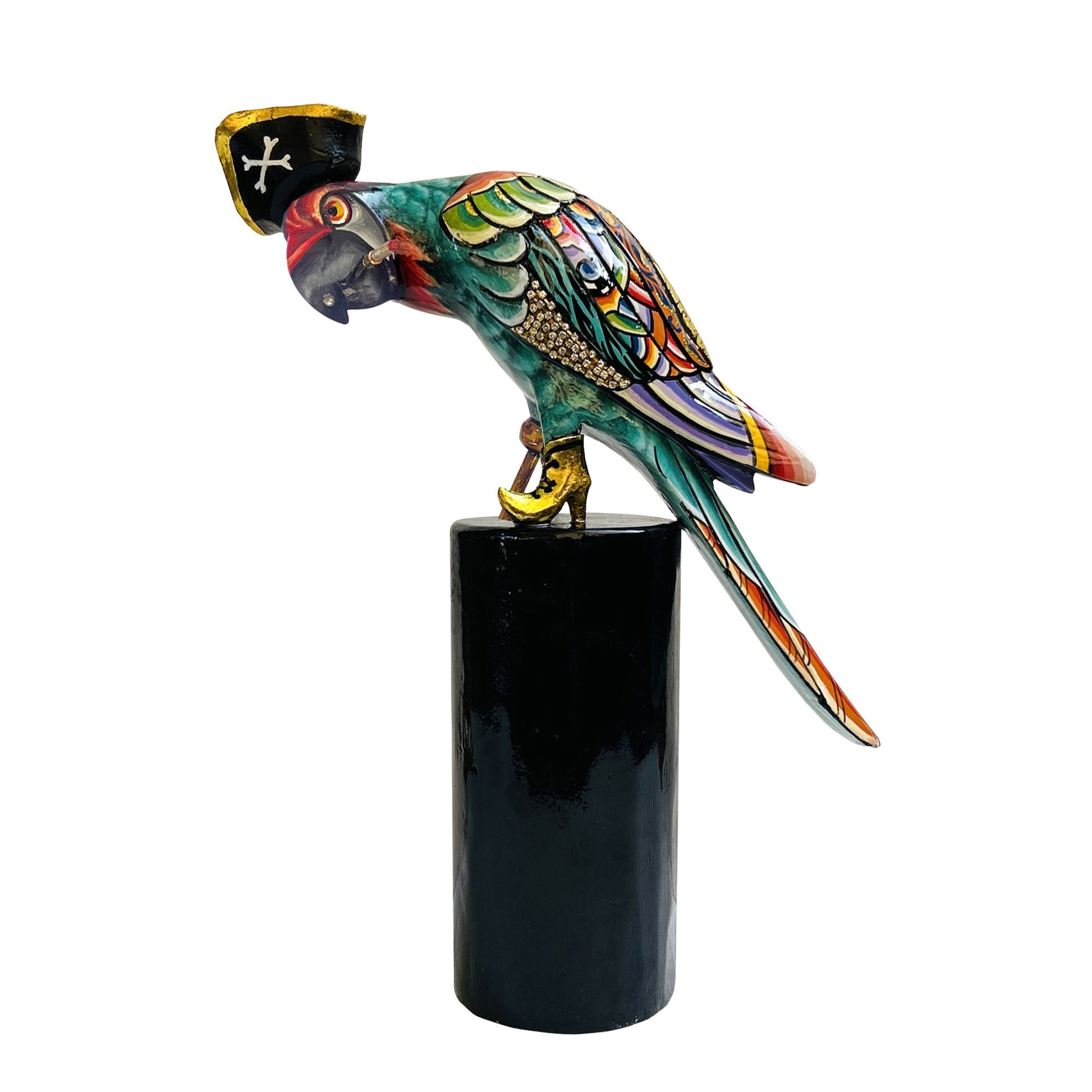 Pappagallo Pirata Capitano Jack S. Tom`s Drag