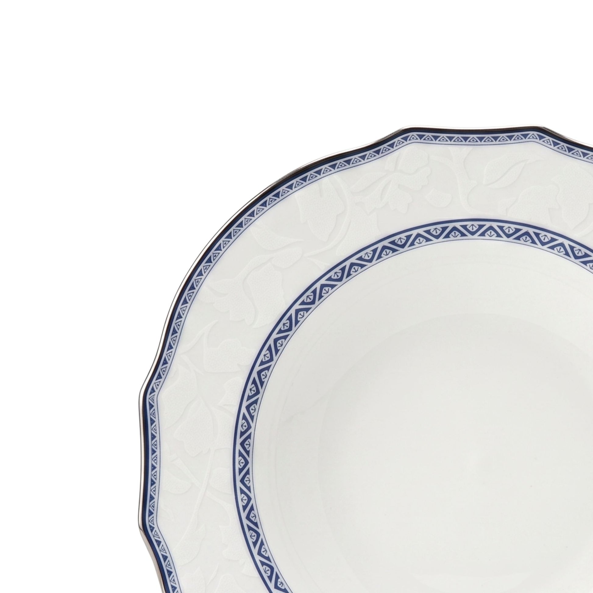 Piatto Fondo Jasmine Ø 23,5 cm Designer G.B. Vagnozzi Ginori 1735