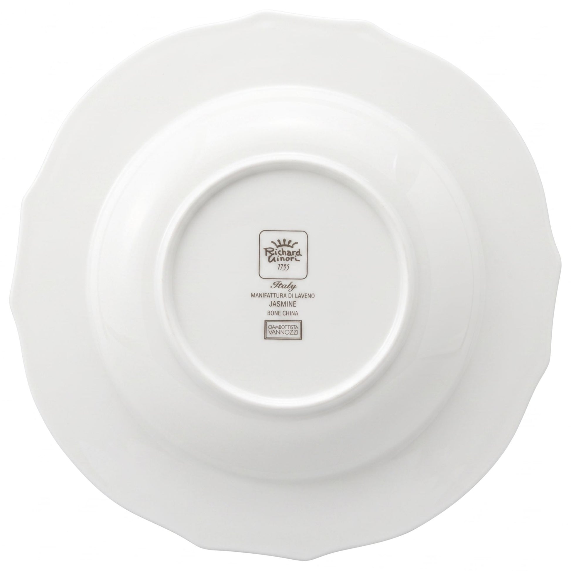 Piatto Fondo Jasmine Ø 23,5 cm Designer G.B. Vagnozzi Ginori 1735