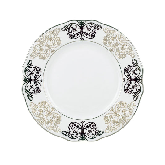 Piatto Frutta argentato Ø 21 cm Designer O. De La Renta Ginori 1735