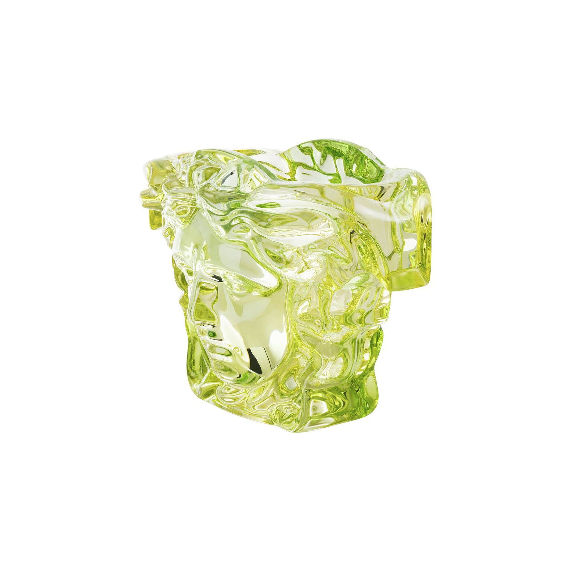 Medusa Grande In Cristallo Vaso 19 cm Versace