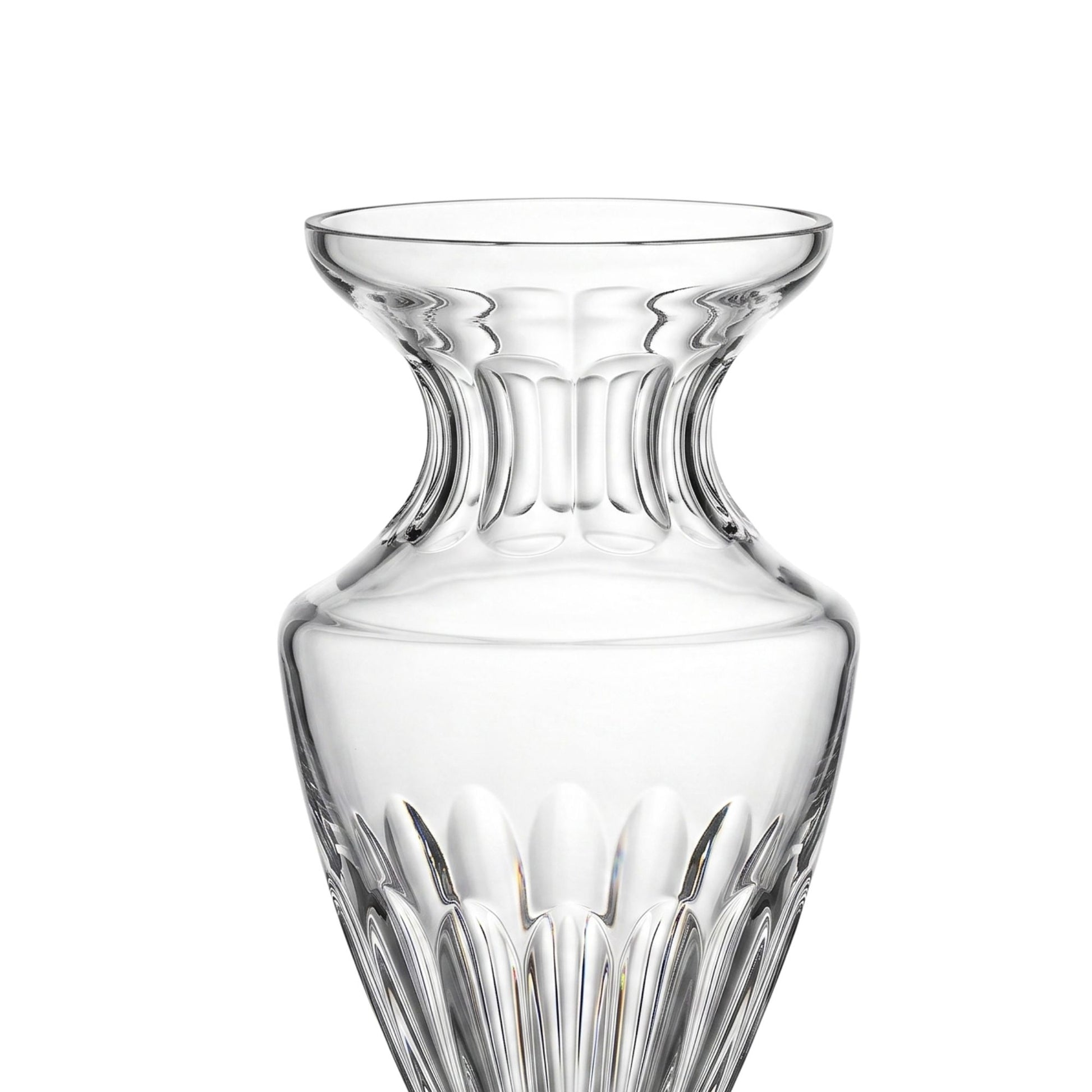Vaso Fiori In Cristallo Tulipano Colle Vilca