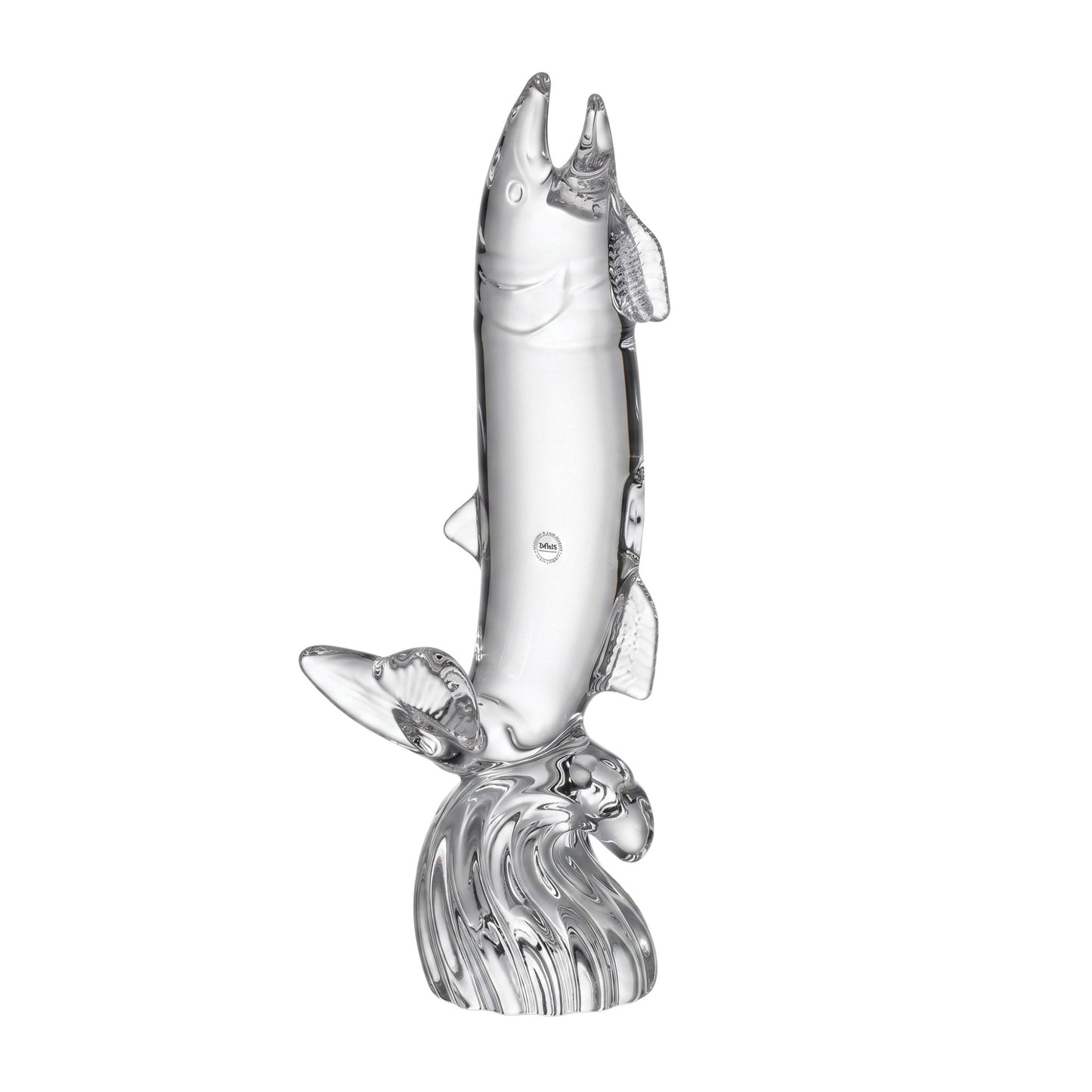 Statua in cristallo Pesce 38 cm Colle Vilca