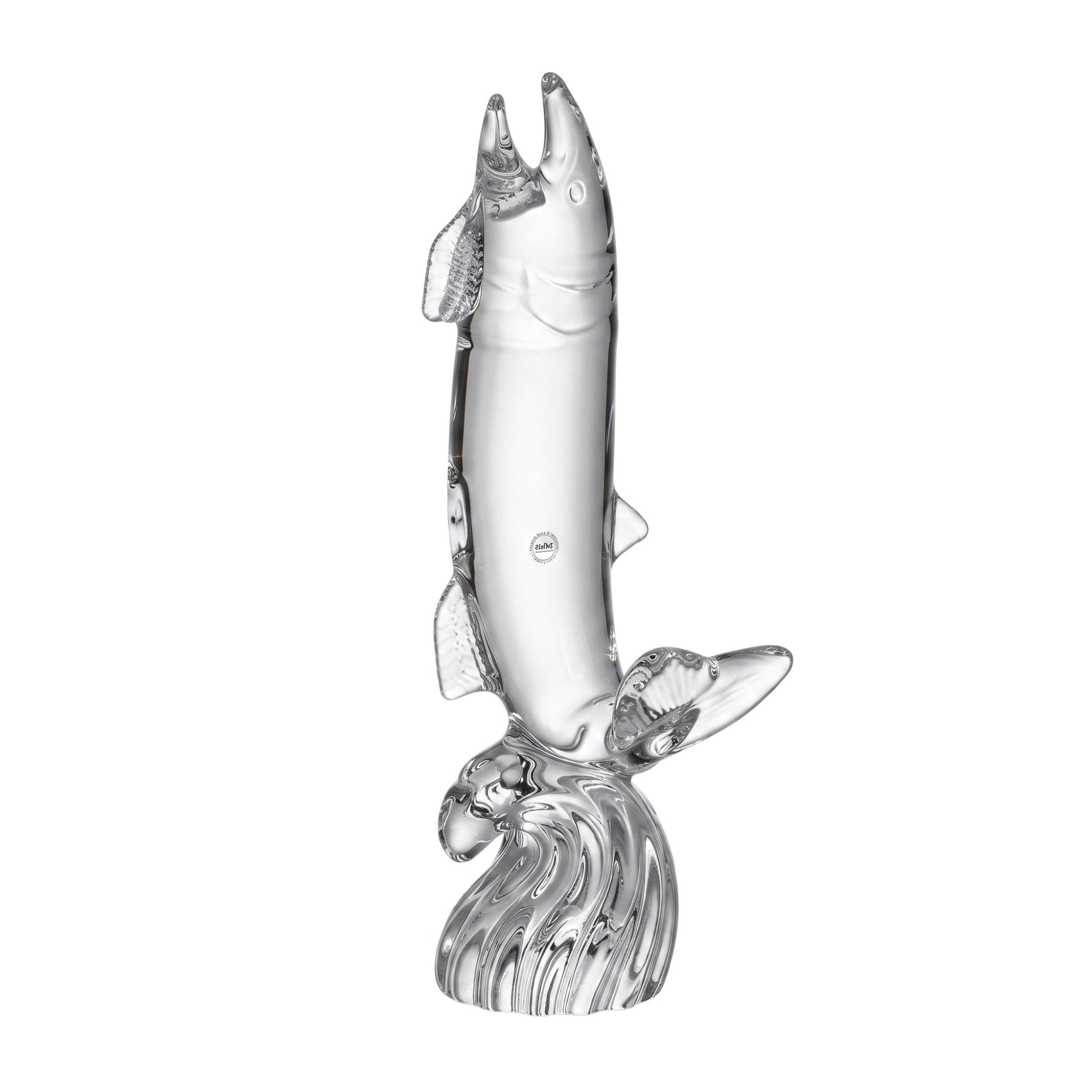 Statua in cristallo Pesce 38 cm Colle Vilca