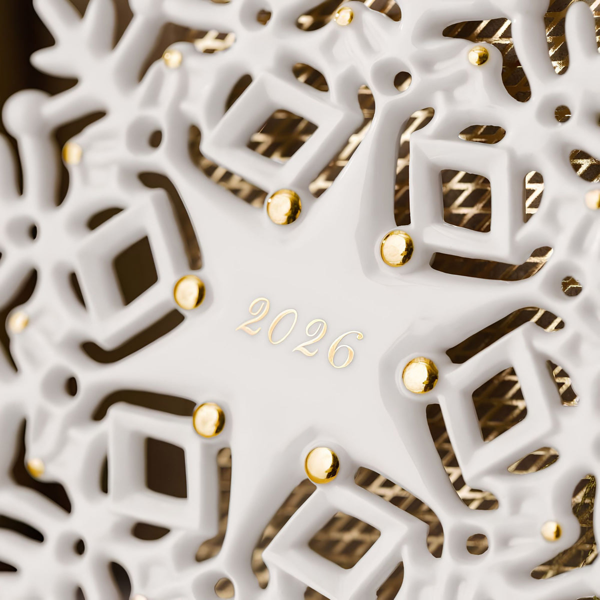 Christmas Classics Snowflake ornament 2026 Villeroy E Boch