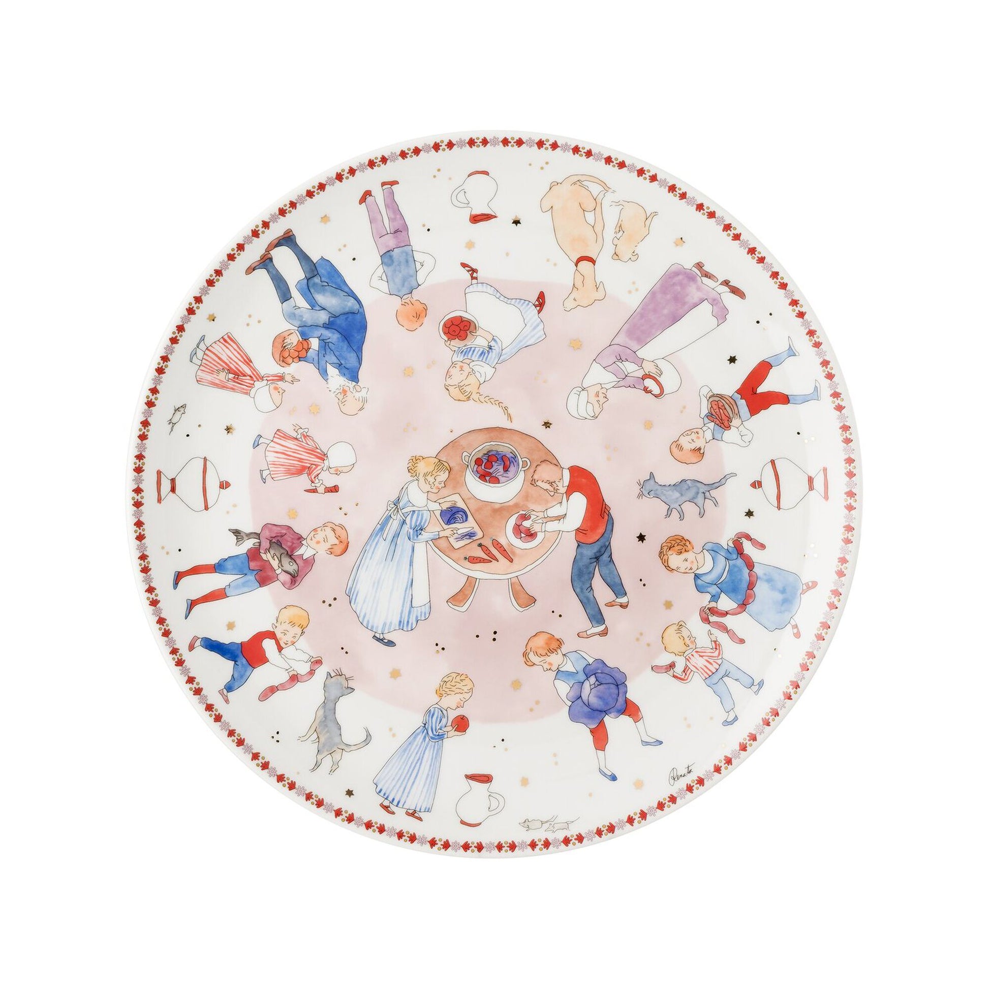 Christmas feast Vassoio per biscotti 28 cm Hutschenreuther