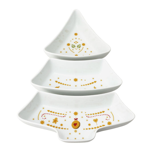 Christmas Love Set 3 coppe albero di Natale Hutschenreuther