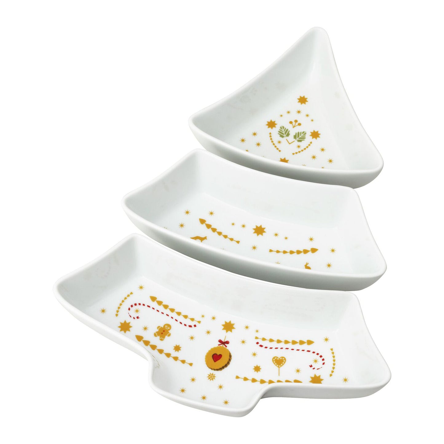 Christmas Love Set 3 coppe albero di Natale Hutschenreuther