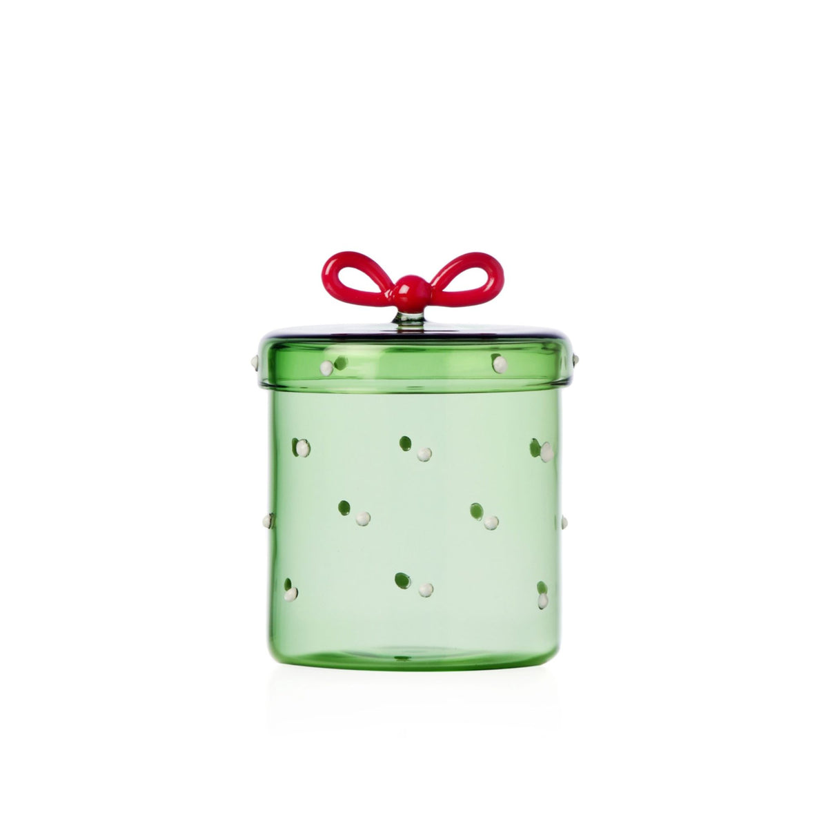 Scatola Verde Con Fiocco Rosso Ichendorf