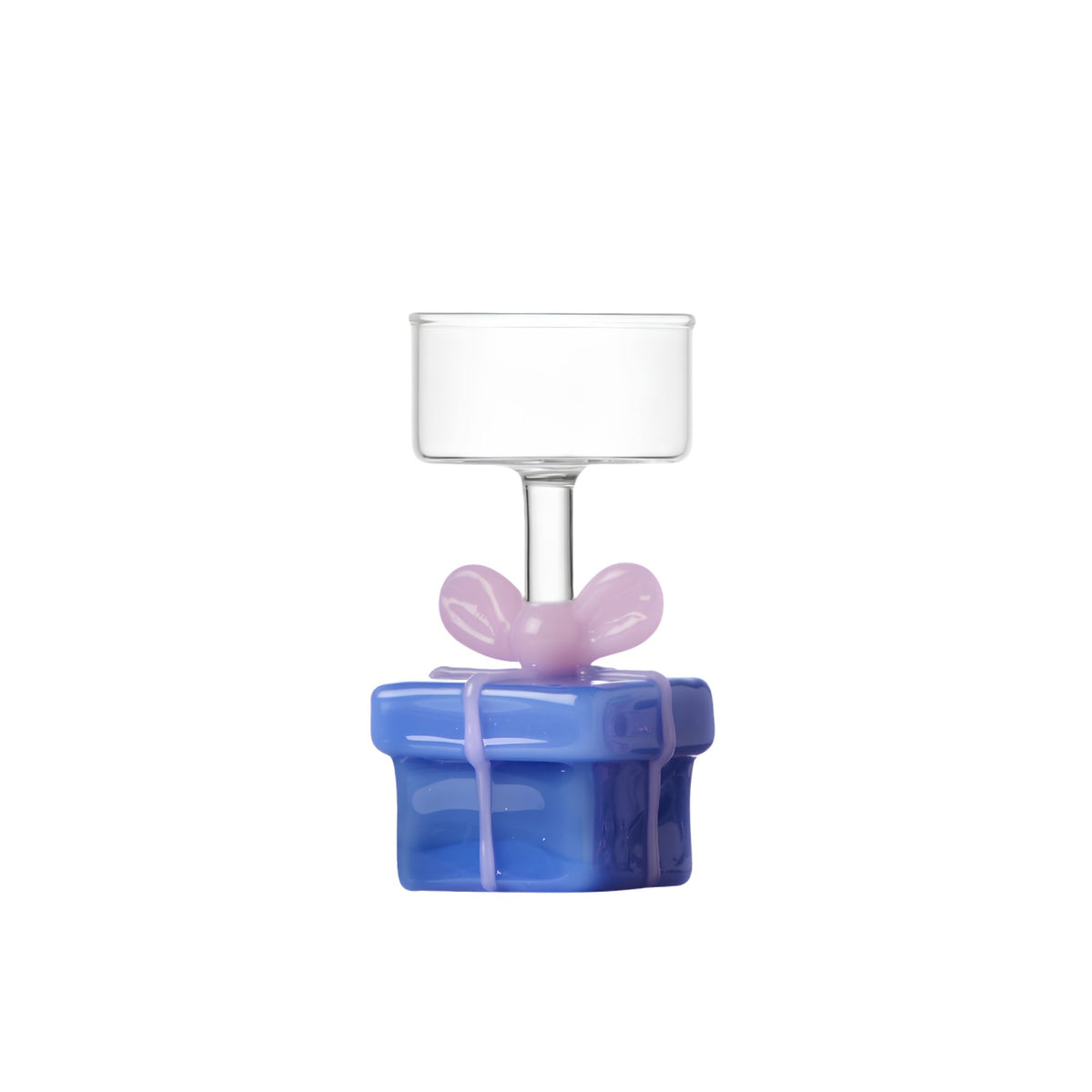 Set 2 Tealight Regalo Azzurro Ichendorf