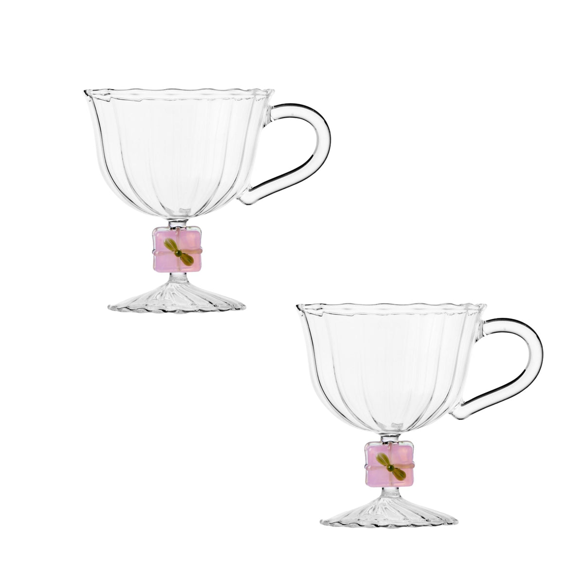 Set 2 Tazze Regalo Rosa Ichendorf