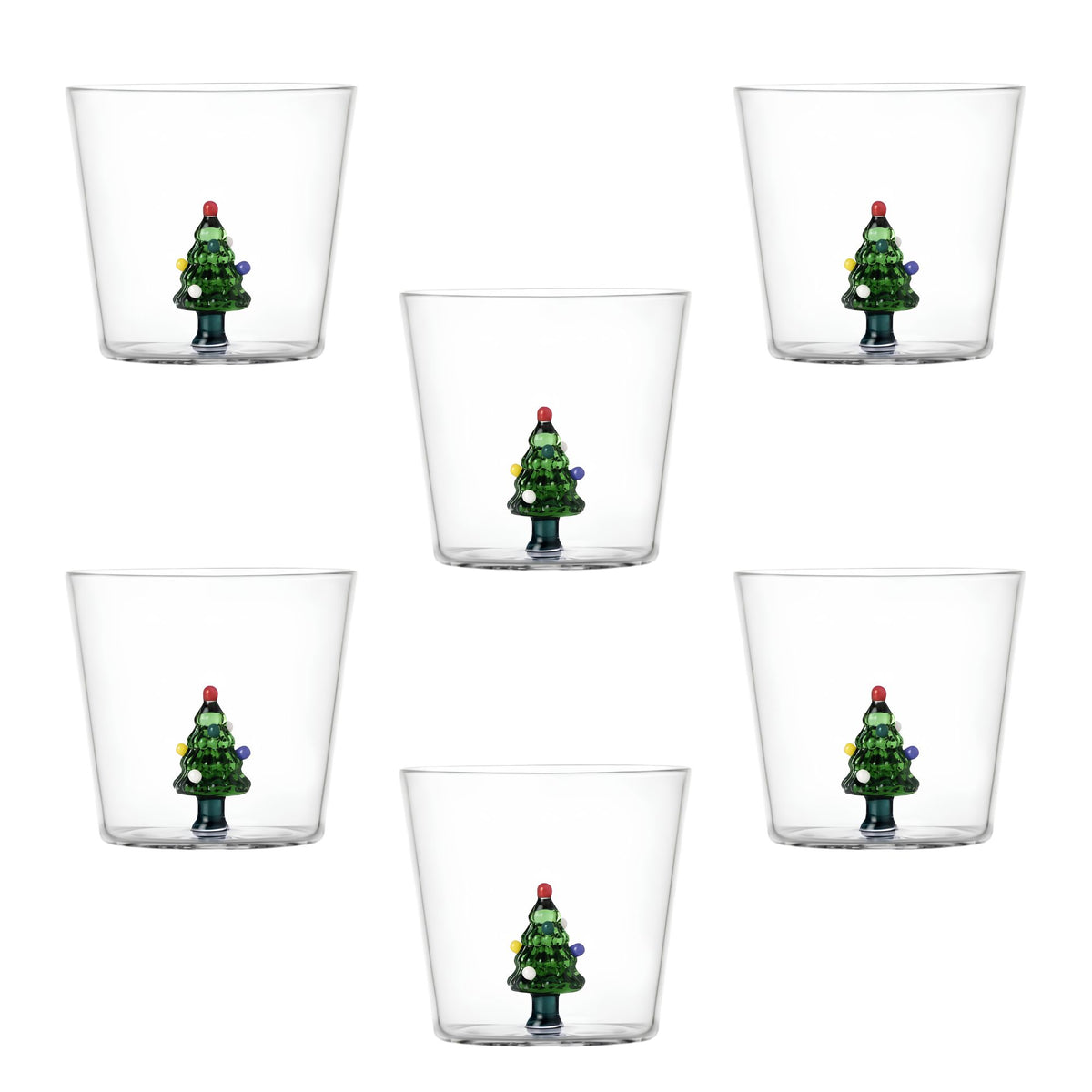 Set 6 Tumbler Albero Di Natale Ichendorf