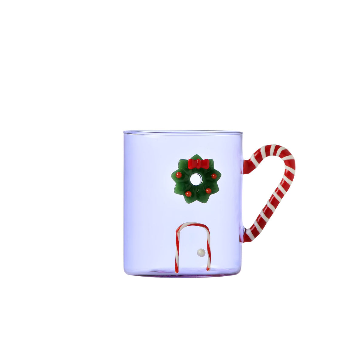 Set 2 Mug Lilla Manico Bastoncino Di Zucchero Ichendorf