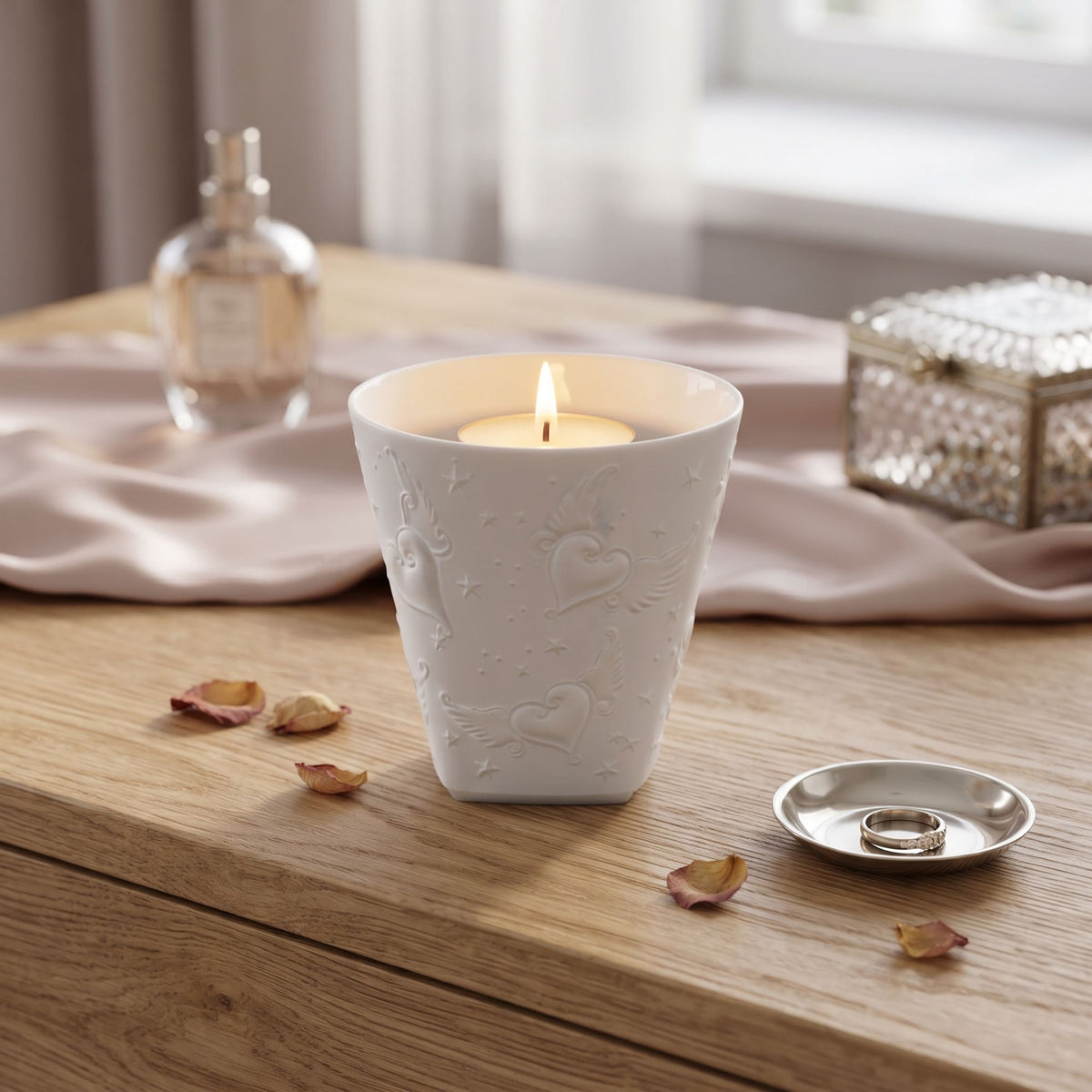 Porta Tea Light Fantasia Haviland