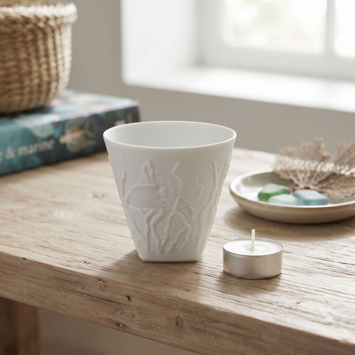 Porta Tea Light Pesce Haviland