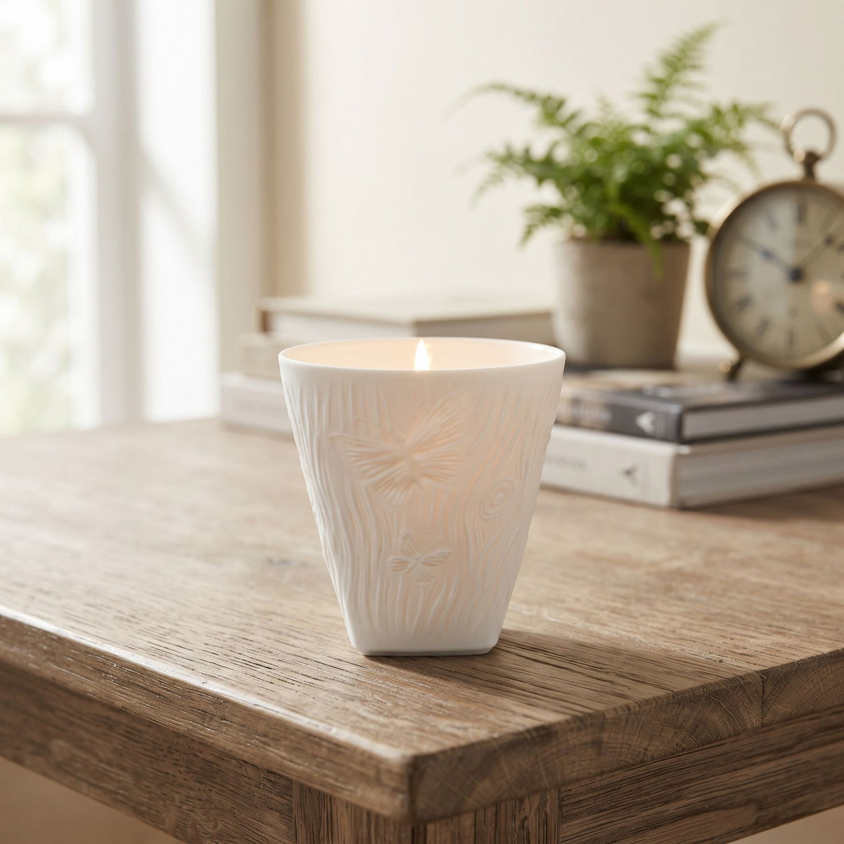 Porta Tea Light Butterfly Haviland