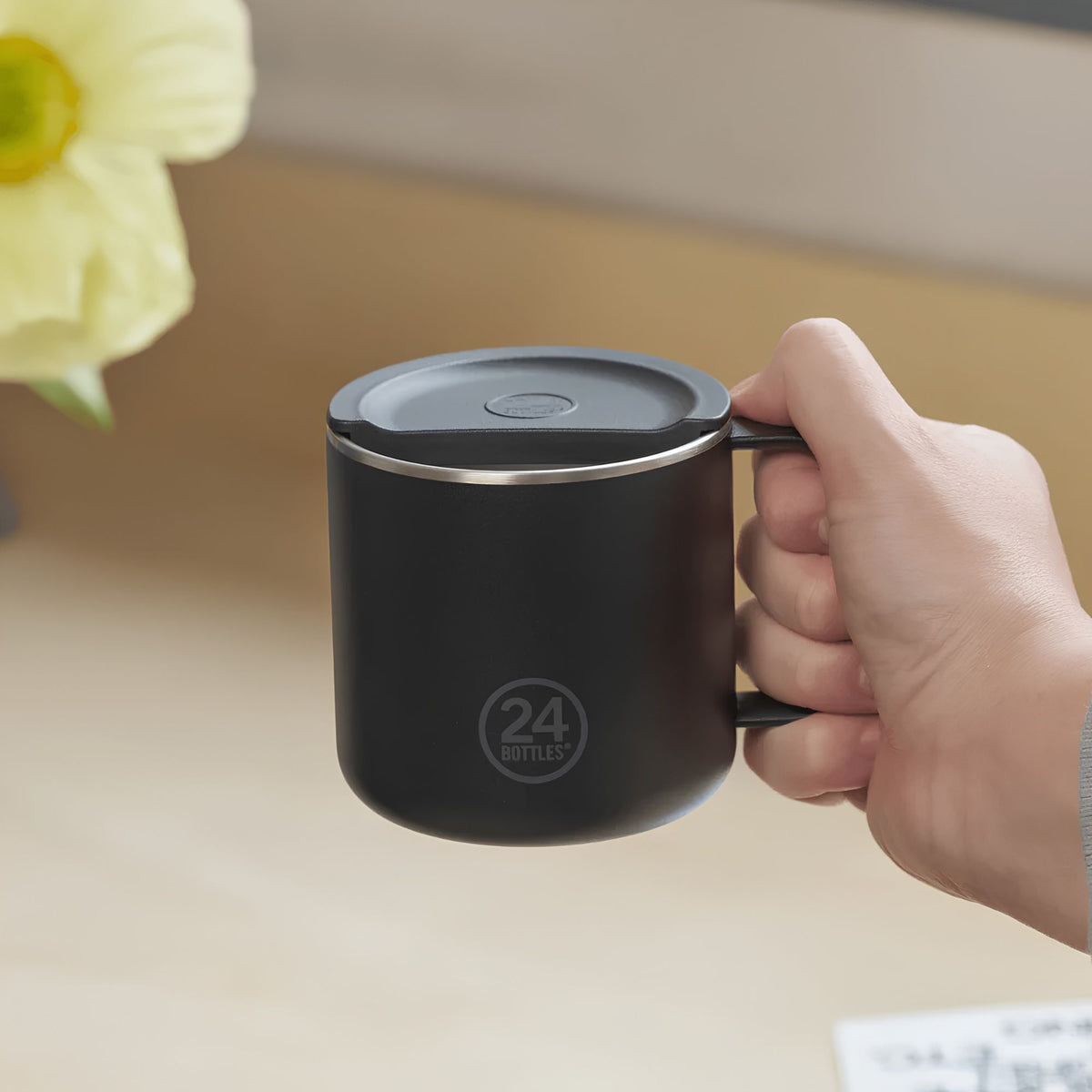 Casa Set 2 Mug Tuxedo Black 24bottles