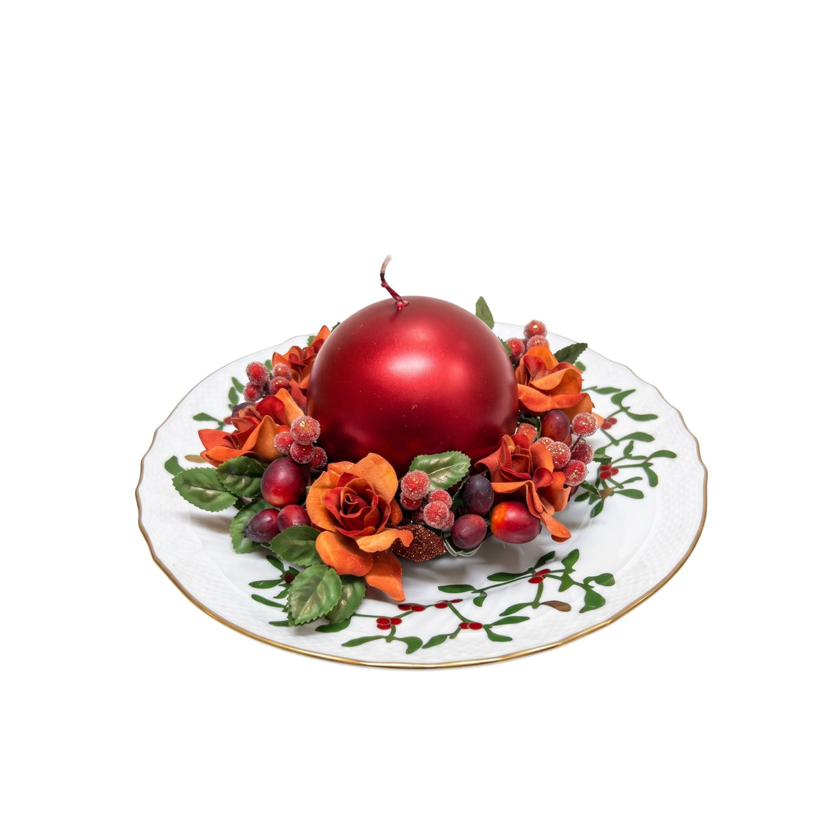 Set Natale agrifoglio Ginori 1735