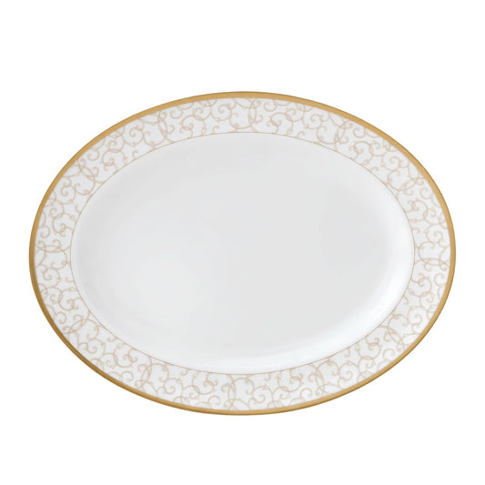 Piatto Ovale Celestial Gold Wedgwood