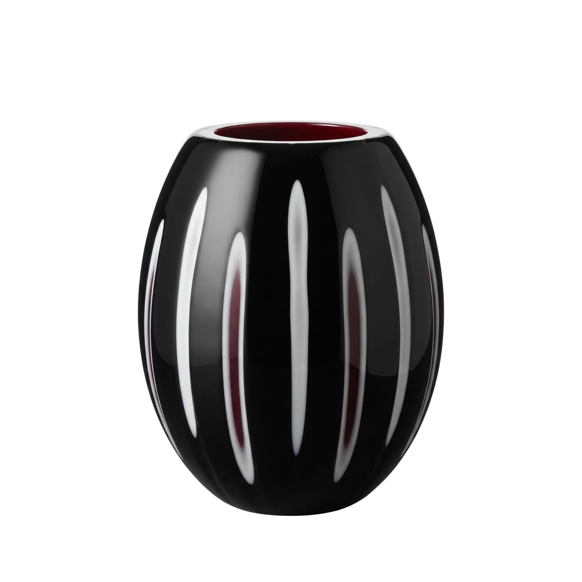 Vaso Nero Forma Ananas Rogaska