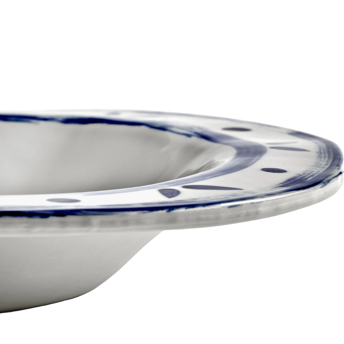 Serving Bowl 02 White Blue Line-up Serax