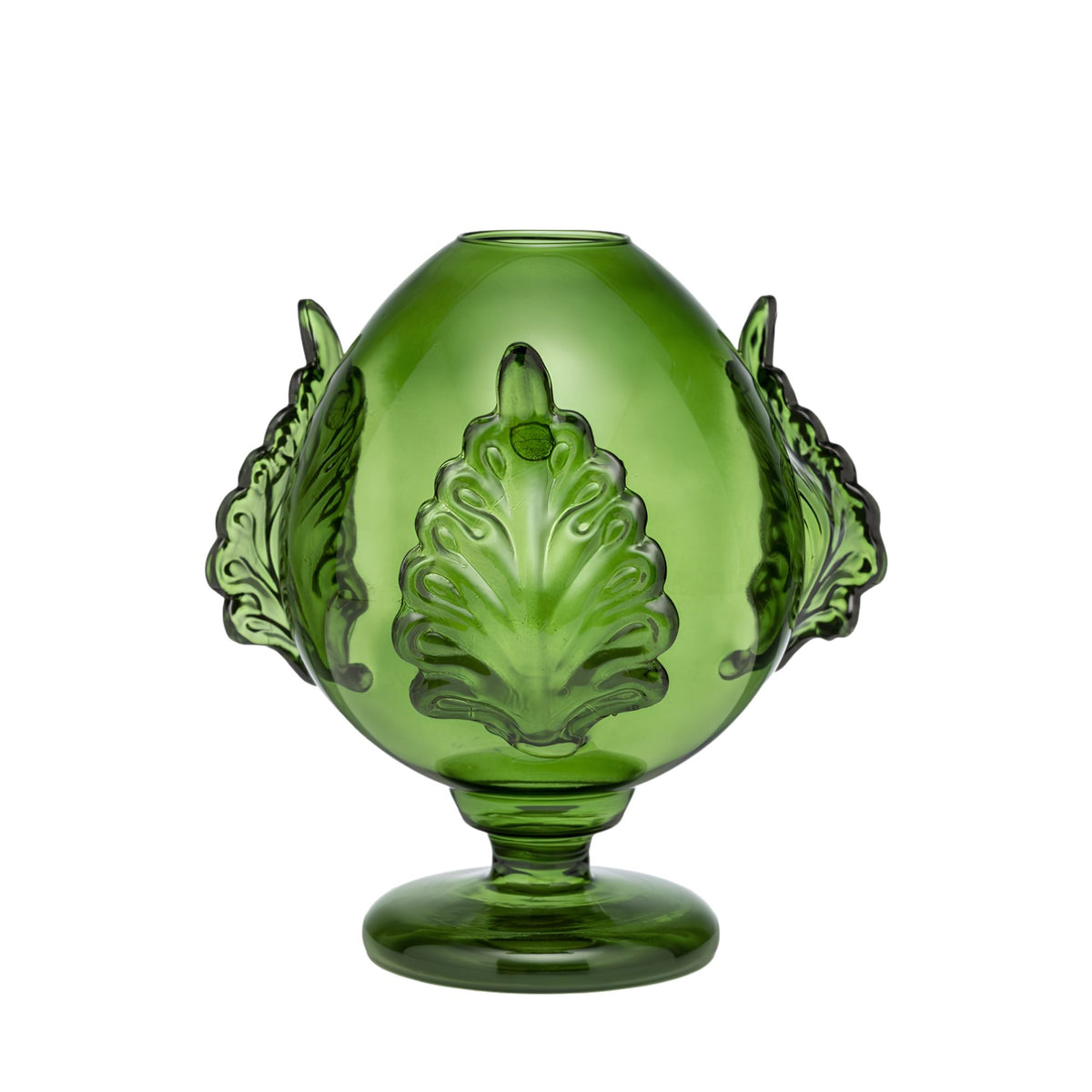 Vaso pumo vetro green 25 cm Lamart