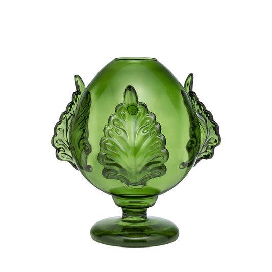 Vaso pumo vetro green 25 cm Lamart