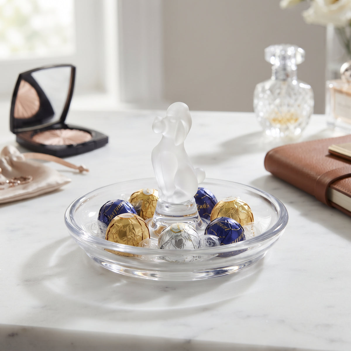 Portacioccolatini Leone Cristal Sevres