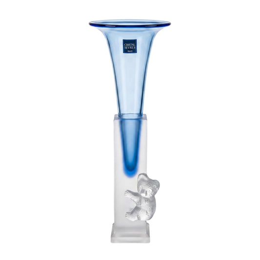 Vaso Monofiore Cristallo Cm 24 H Cristal Sevres