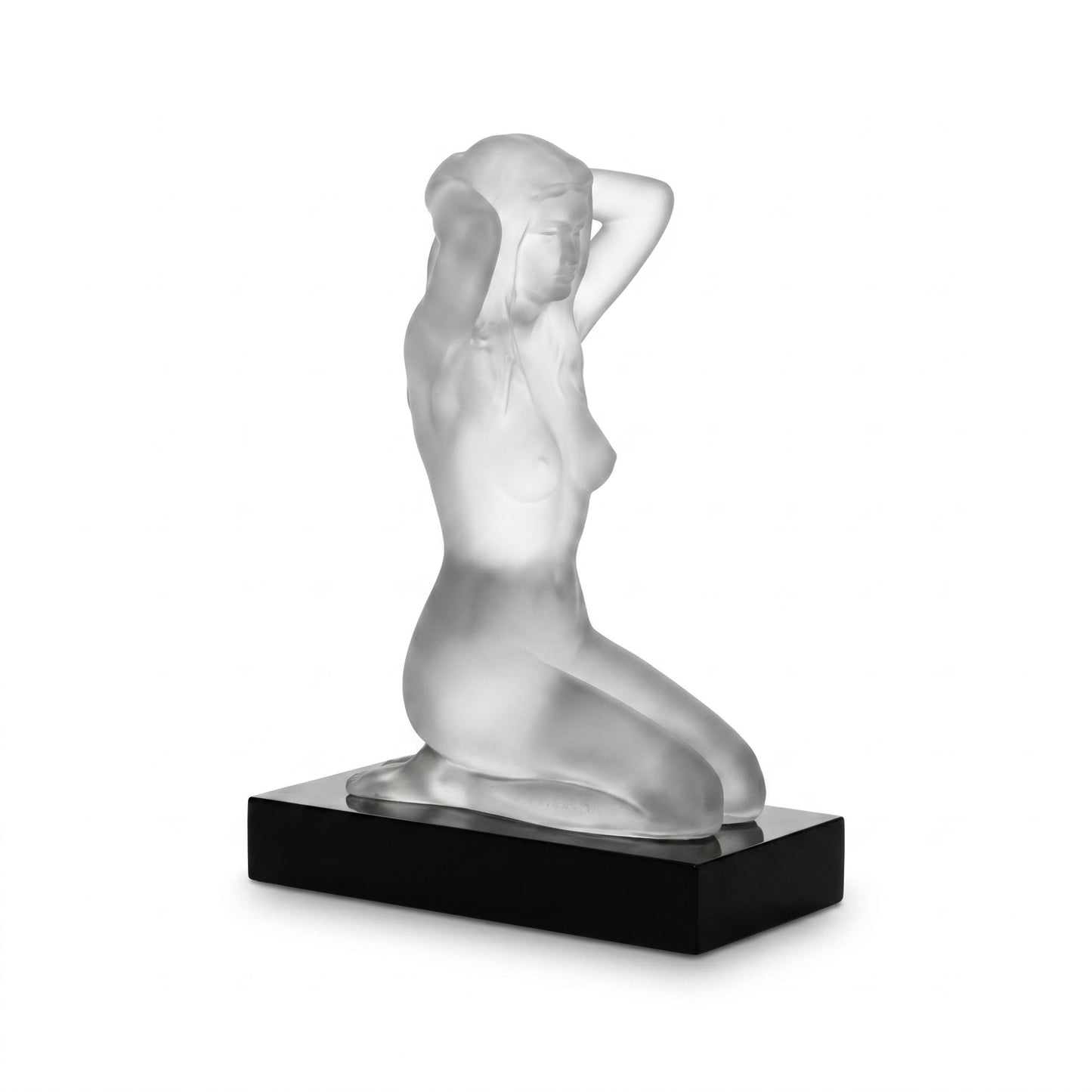 Statuetta Donna Cristallo Cristal Sevres