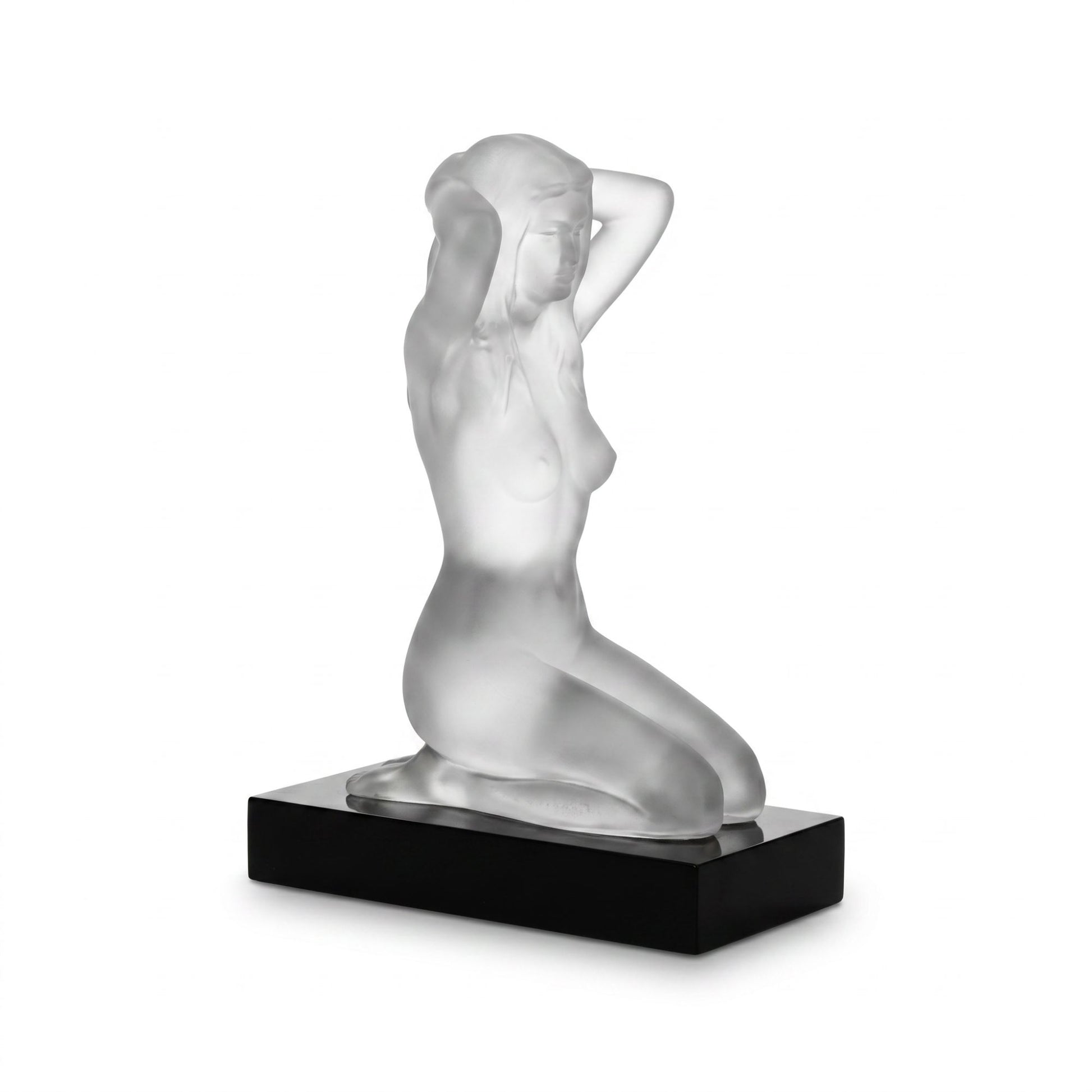 Statuetta Donna Cristallo Cristal Sevres