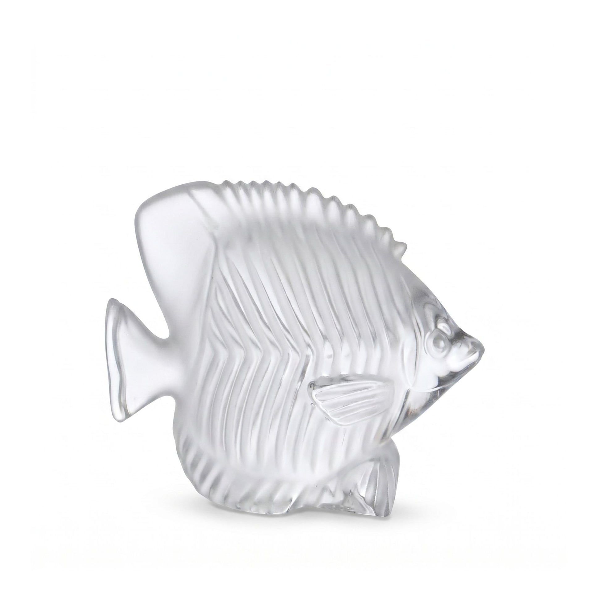 Statua Pesce Cristallo Cristal Sevres
